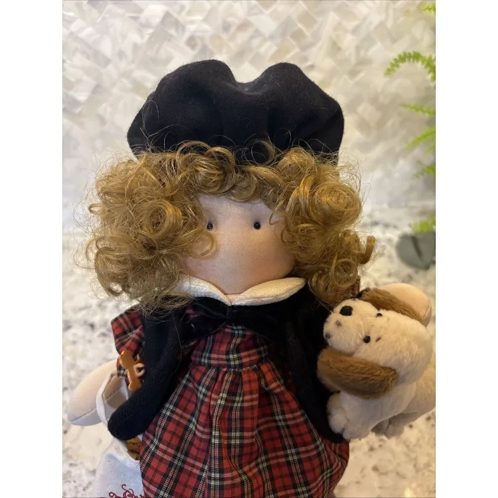 Lizzie High Shoe‎ String Babies doll Megan French Schoolgirl Puppy